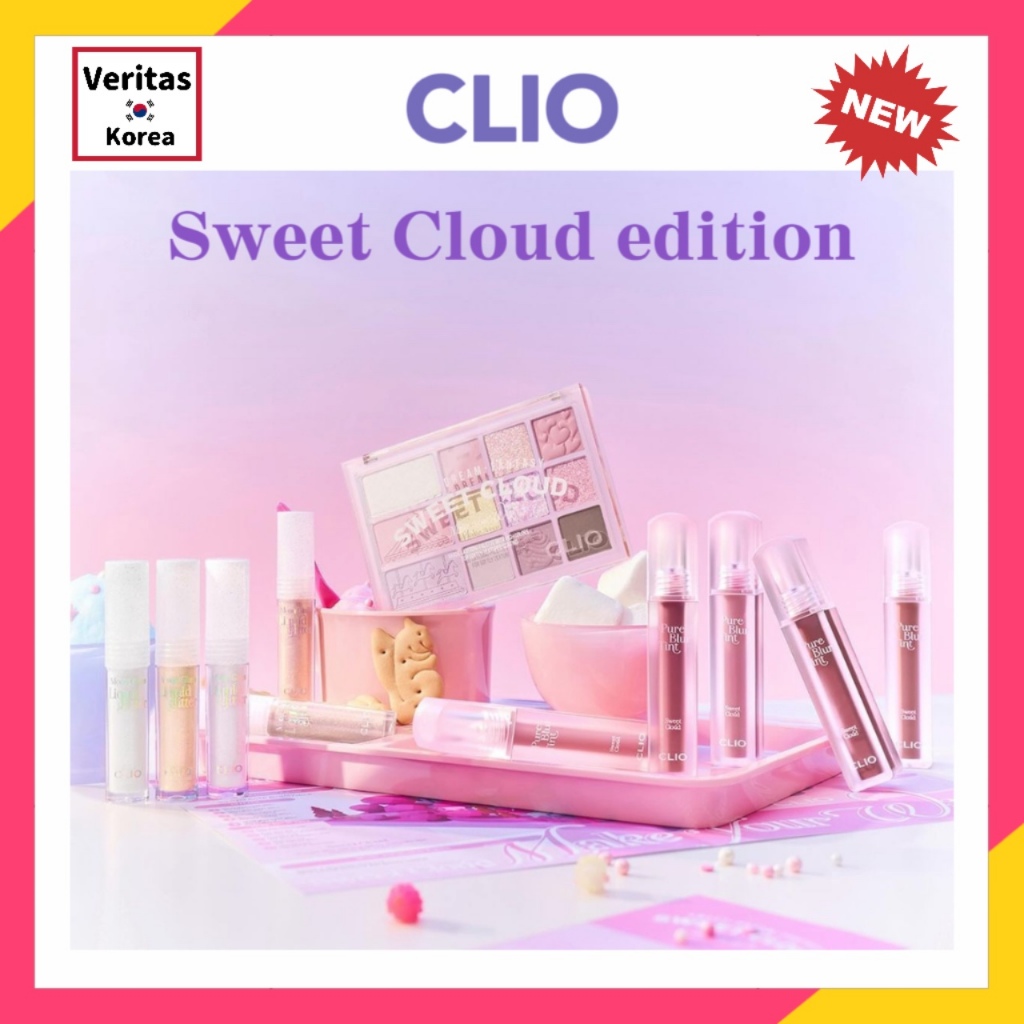 【CLIO】 NEW SHADE & SHADOW PALETTE 05 Sweet Cloud / Pure Blur Tint /NEW