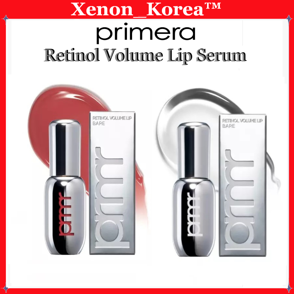 PRIMERA Retinol Volume Lip Serum (Rosy/Bare) 12g / Slow Aging Lip Serum