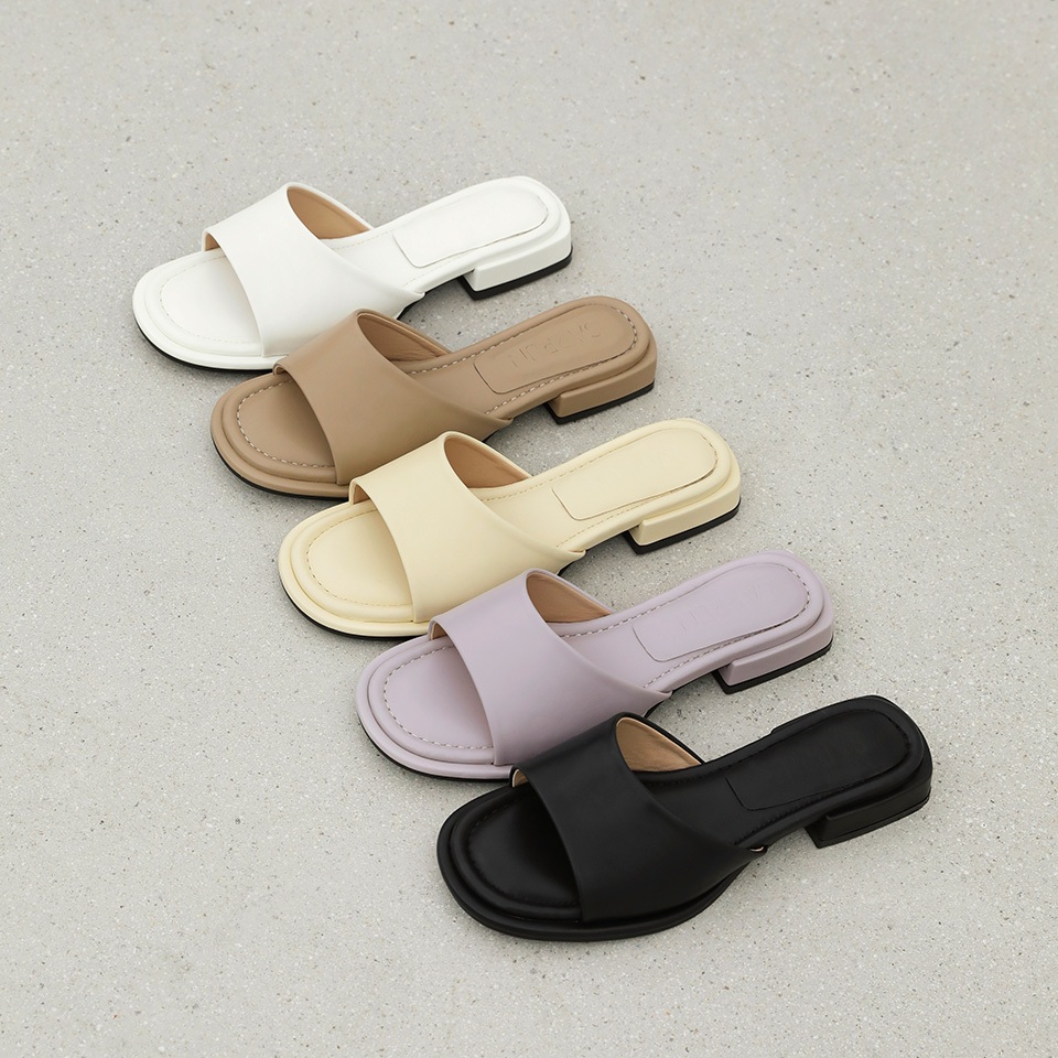 SAPPUN Kimeka Round Mule Slippers 2.5cm Shopee Malaysia