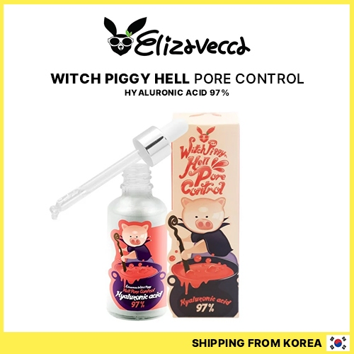 [Elizavecca] Witch Piggy Hell Pore Control Hyaluronic acid 97% | Shopee ...