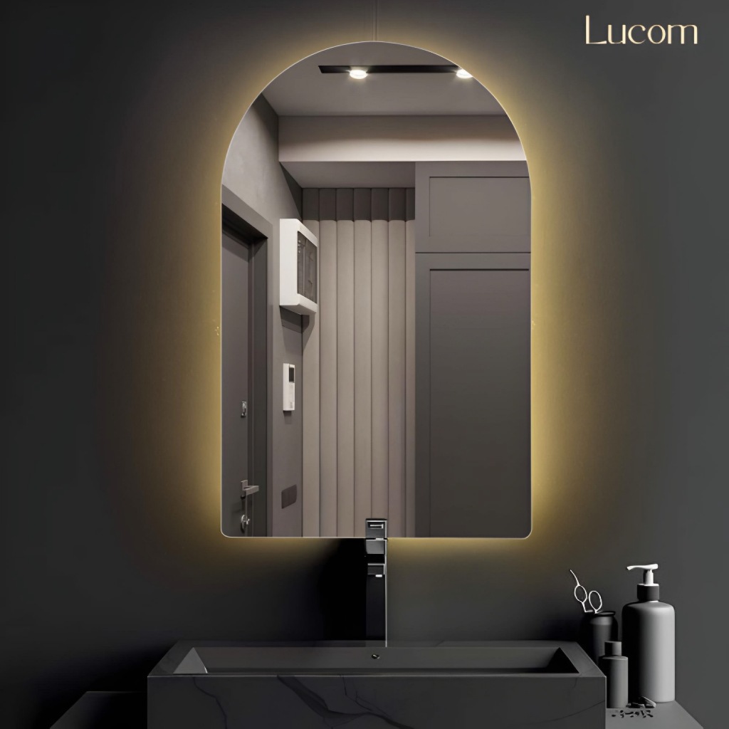 【SG 50x80cm 3 Colour LED Mirror Wall/ Bathroom Mirror