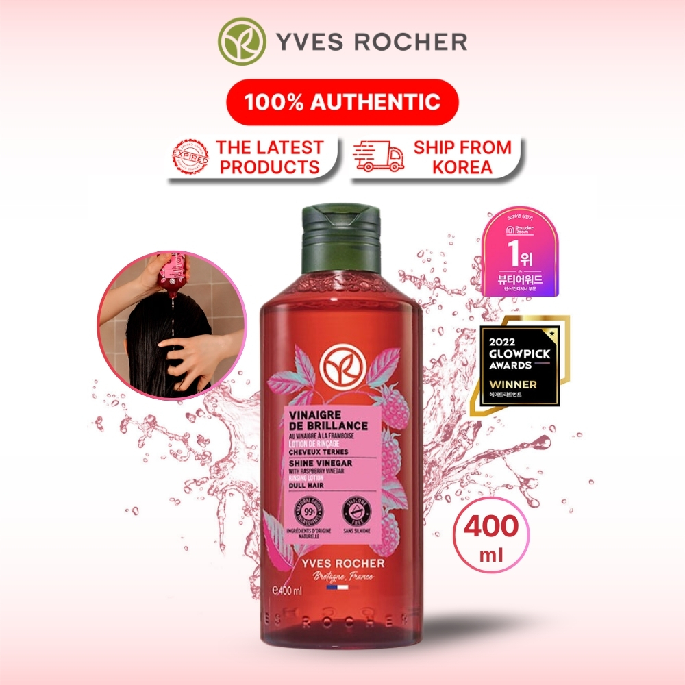 Yves Rocher Raspberry Treatment Vinegar 400ml - Hair Rinse ...