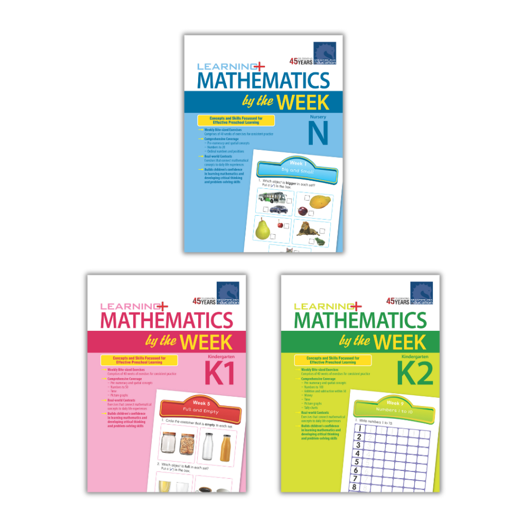 Learning+ Mathematics By The Week N-K2 | Topical | Pre-School Maths ...
