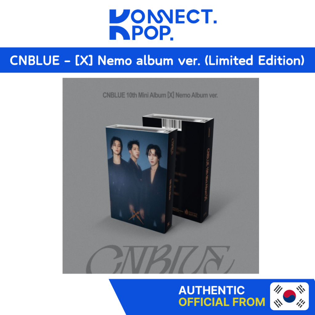 Cnblue 10th Mini Album X Nemo Album Ver Limited Edition Shopee