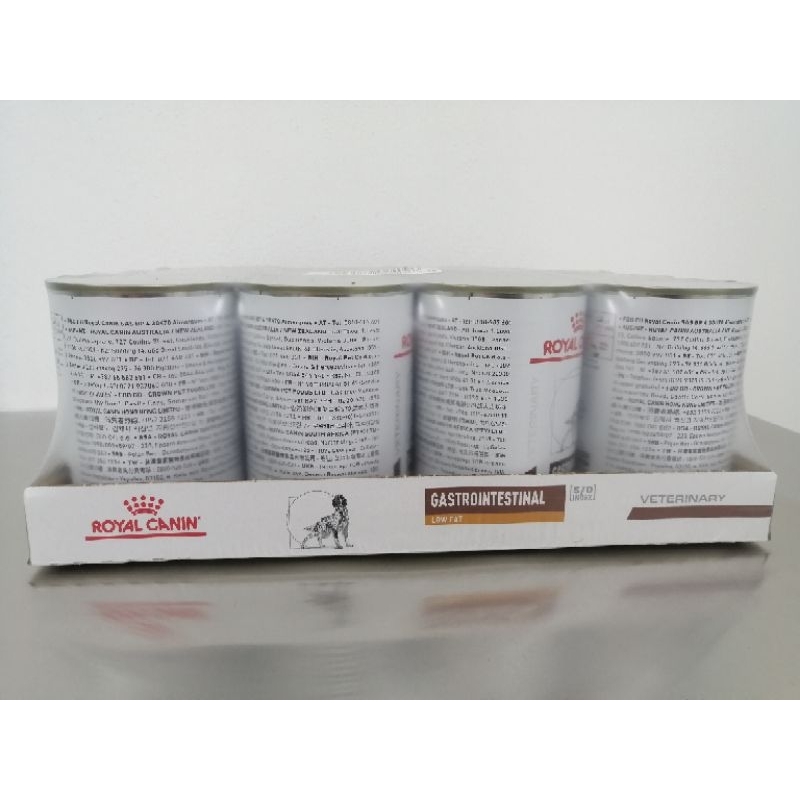 Royal Canin Gastrointestinal Low Fat Canned Food for Dogs 420gx12 💓