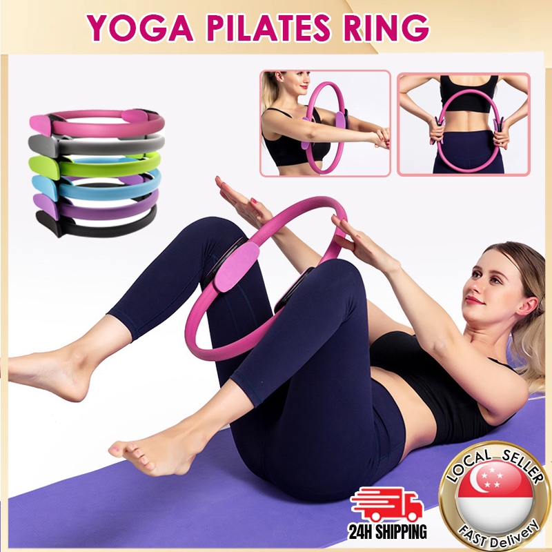 Pilates Ring Fitness Circle Yoga Training Ring Full Body Toning Muscles Yoga Wheel Weight Exercise Magic Circle Shopee Malaysia