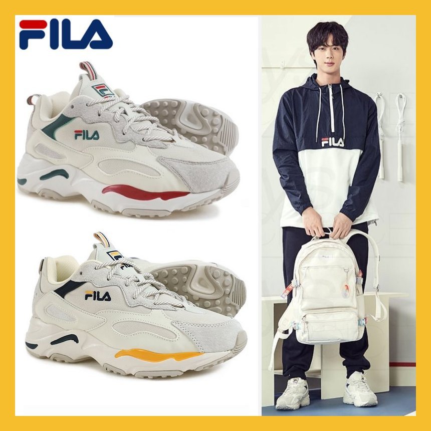 FILA Korea FILA Ray Tracer 2 Colors Sneakers 2024 New Note One Size up Shopee Malaysia