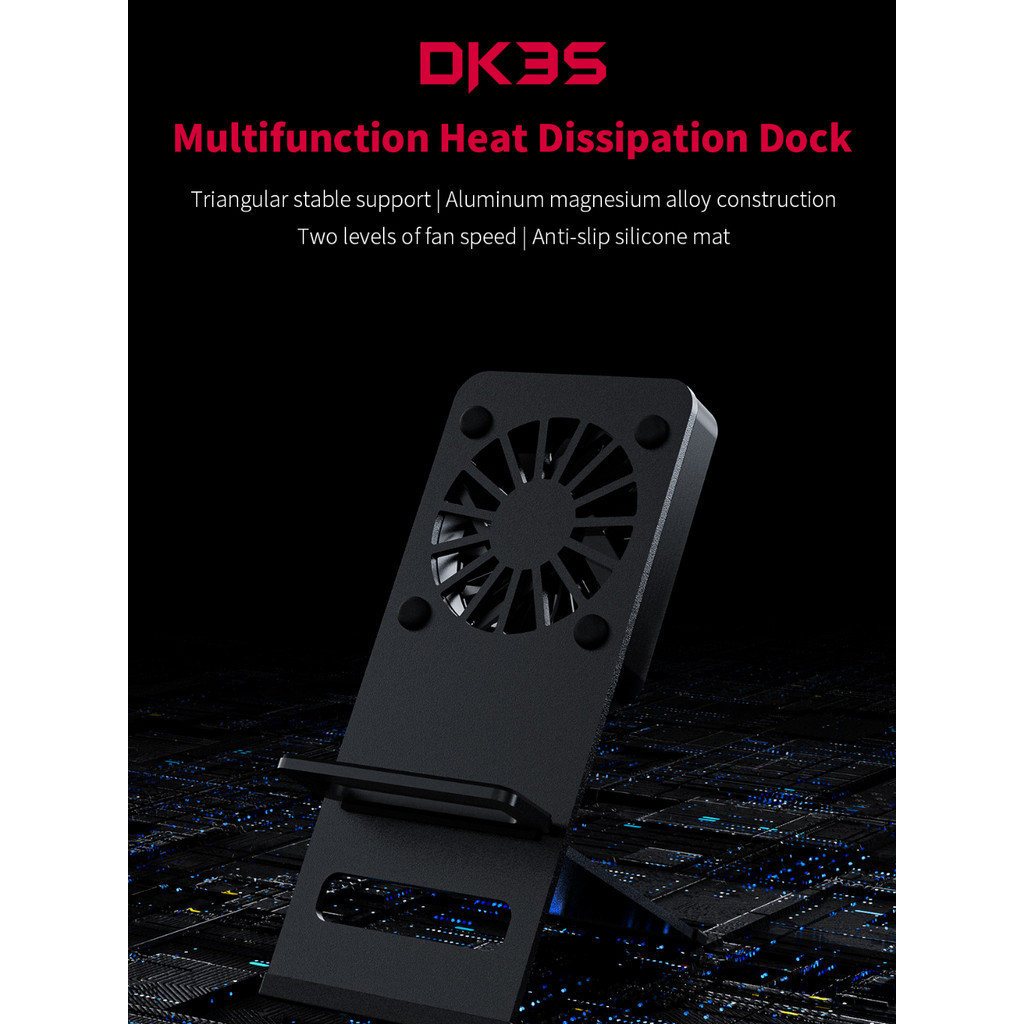 FiiO DK3S, Cooling Fan With Stand: For DAP like FiiO M15, M17, M11 Plus ...