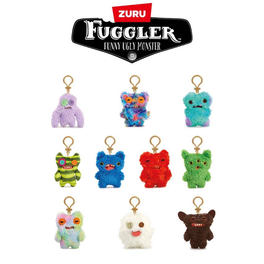 Fuggler Ugly Monster Series 3 Keyring Suitable for ages 3 years ...