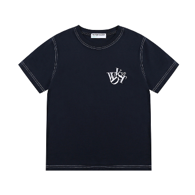 ★ WONDER VISITOR★ WDVST Logo Tshirt Navy m1037_835940 ❤️[WONDER VISITOR] WDVST Logo T-shirt [Navy] 100%genuine