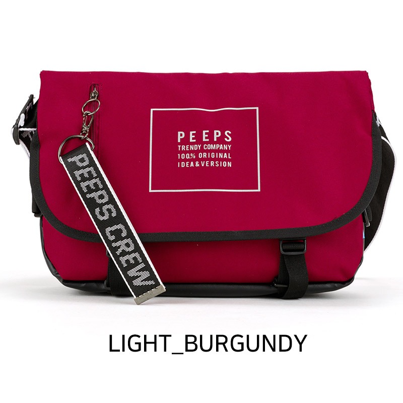 ★22-23FW新作★PEEPS★Vision messenger bag PEEPS] Essential Messenger Bag(Light Edit_4 Color) | Shopee