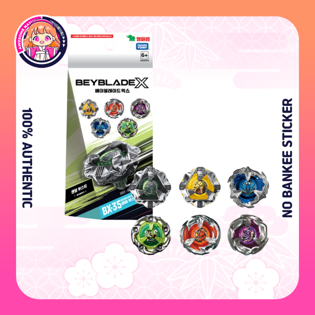 [TAKARA TOMY] BEYBLADE X RANDOM BOOSTER Vol.4 BX-35 | Shopee Malaysia