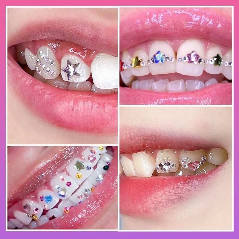 SILVERS DIY TOOTH GEM KIT Kit batu perm…