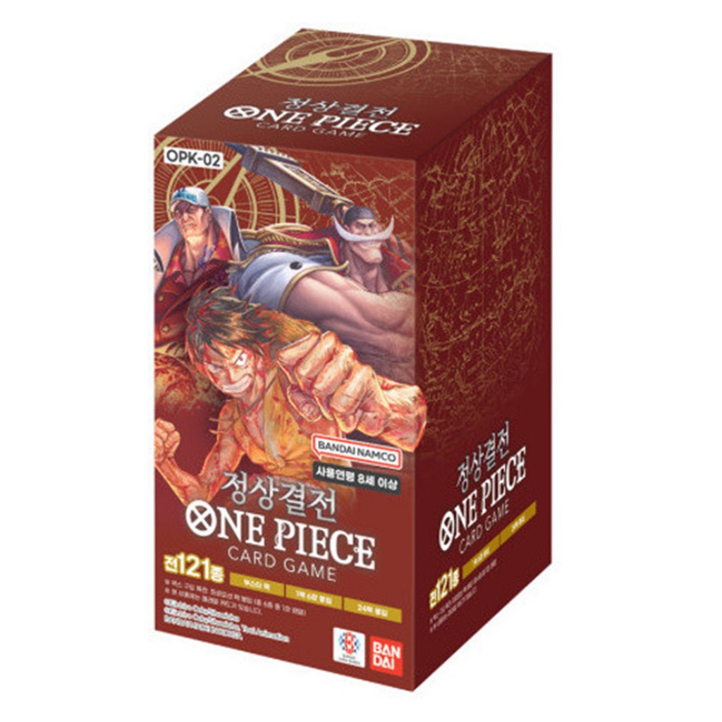 One Piece TCG Paramount War Booster Box OPK02 (Korean) Shopee Malaysia