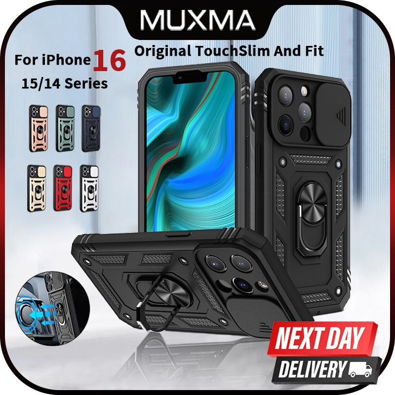 Design Case For iPhone 16 15 14 Pro Max Plus 360 Full Body Rugged ...