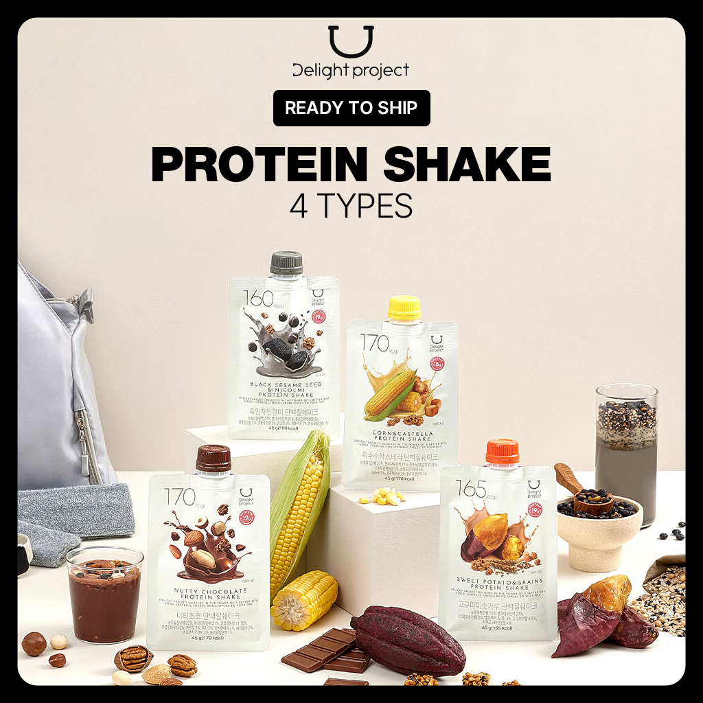 [Delight Project] Protein Shake 4 Types | Shopee Malaysia
