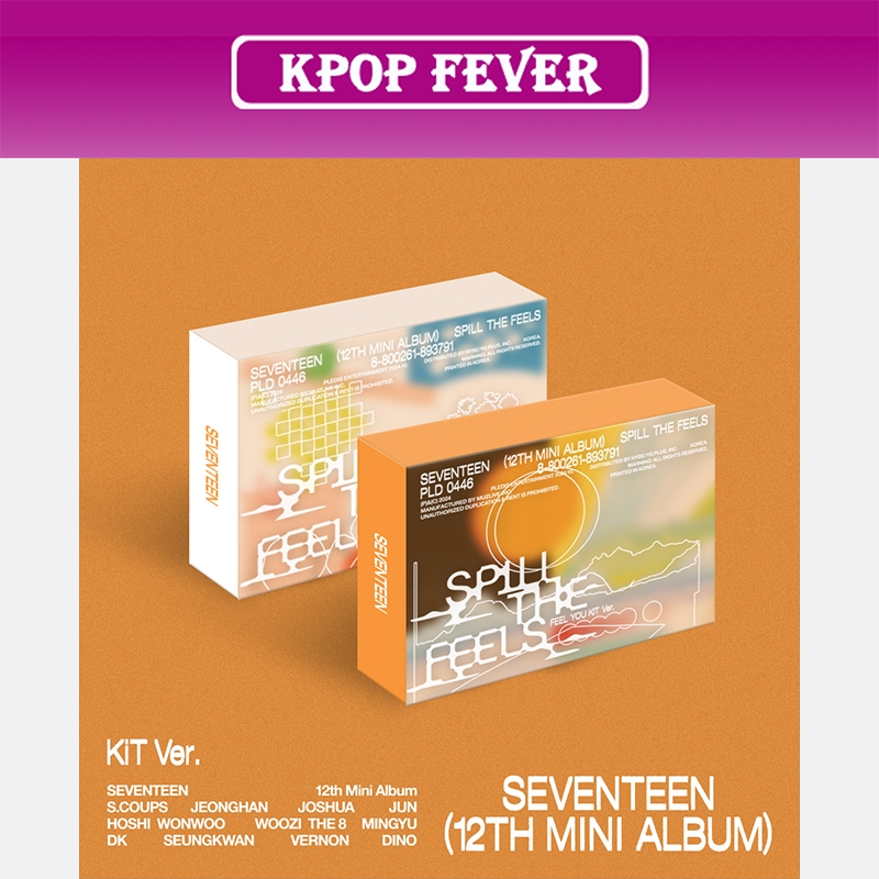 SEVENTEEN –SPILL THE FEELS (THE 12TH MINI ALBUM) SET KIT VER