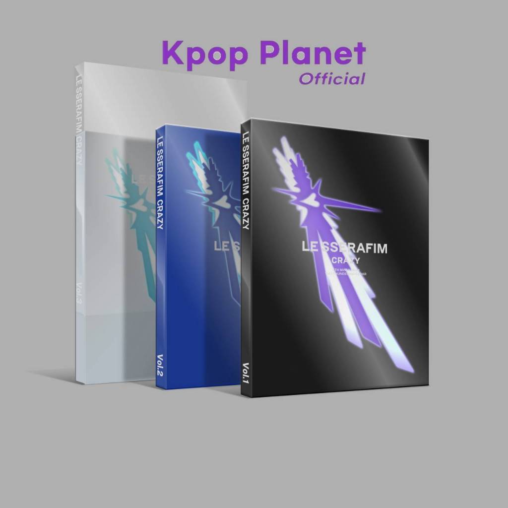 LE SSERAFIM - 4th Mini Album [CRAZY] | Shopee Malaysia