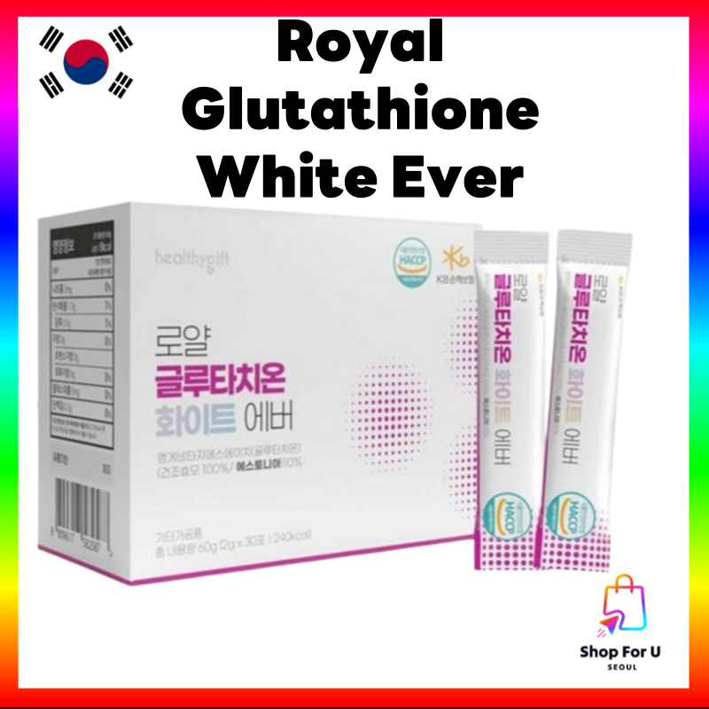 healthy gift] Royal Glutathione White Ever 2g X 30P | Shopee Malaysia