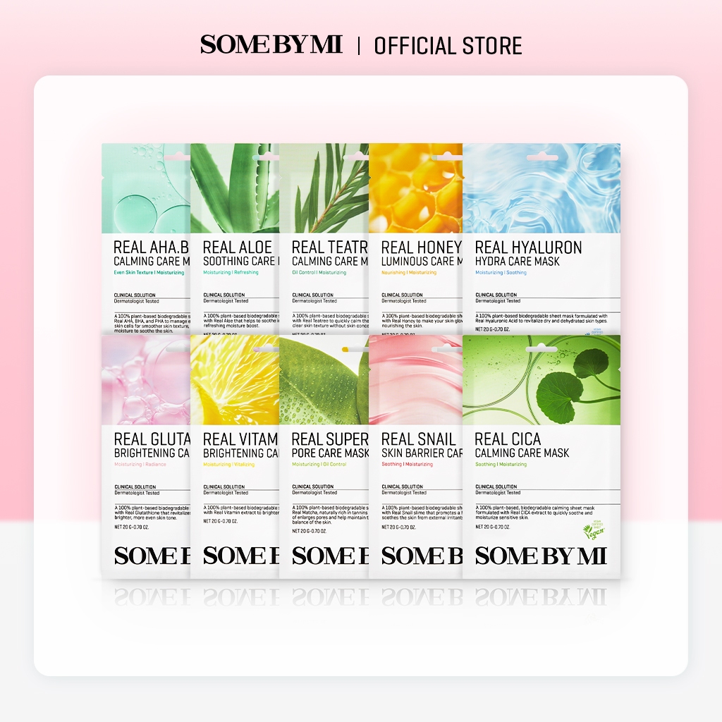 SOME BY MI] Real Care Mask Line (10 ea) | Shopee Malaysia