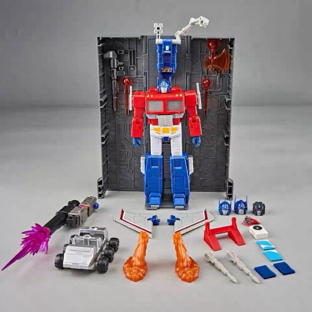Transformers MD-005 MD005 Optimus Prime With Trailer | Shopee Malaysia