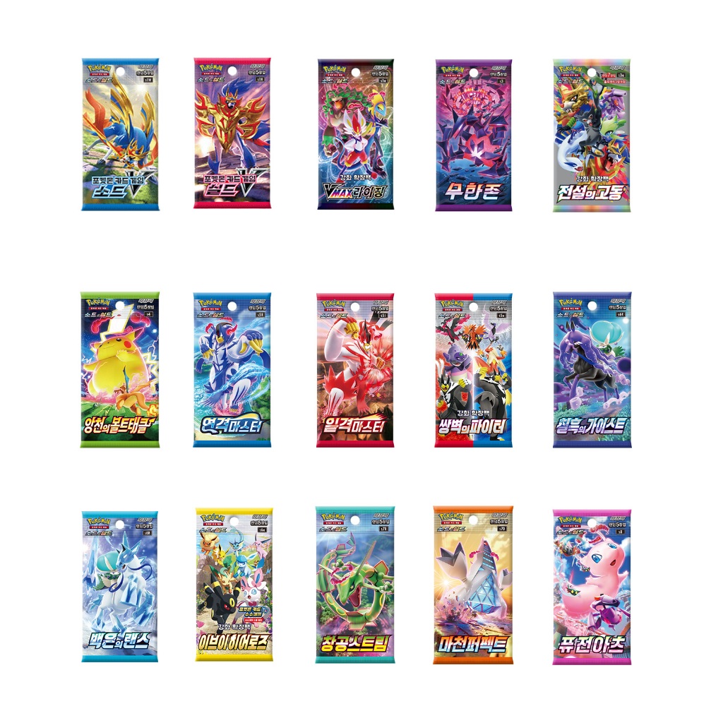 Booster Quantity Booster Box [US Only] Pokemon Sword & Shield Infinity Zone  Booster Box Pack - Korean Version, Factory Sealed Booster Pokemon