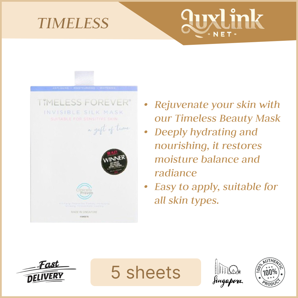 Timeless Tomato Mask 5 sheets per box | Shopee Malaysia