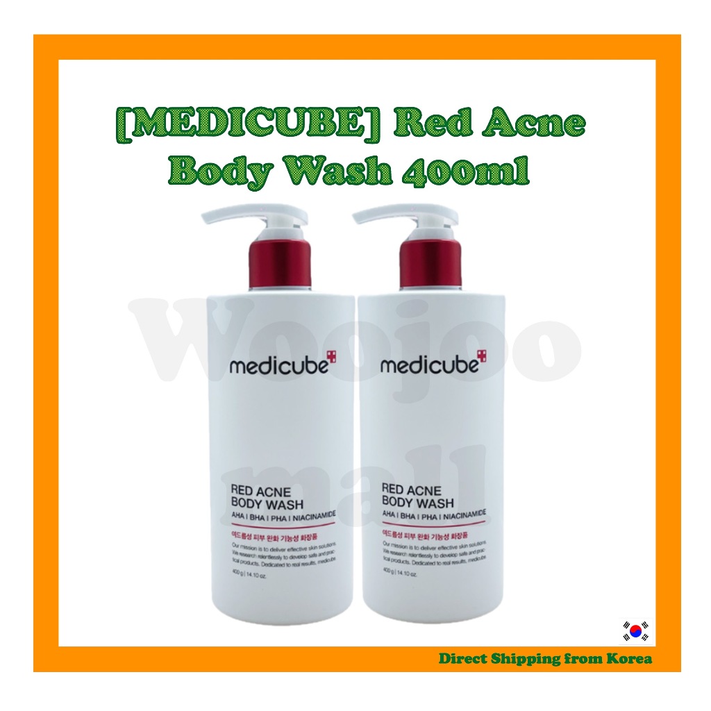 [MEDICUBE] Red Acne Body Wash 400ml / Skincare / Korean skincare