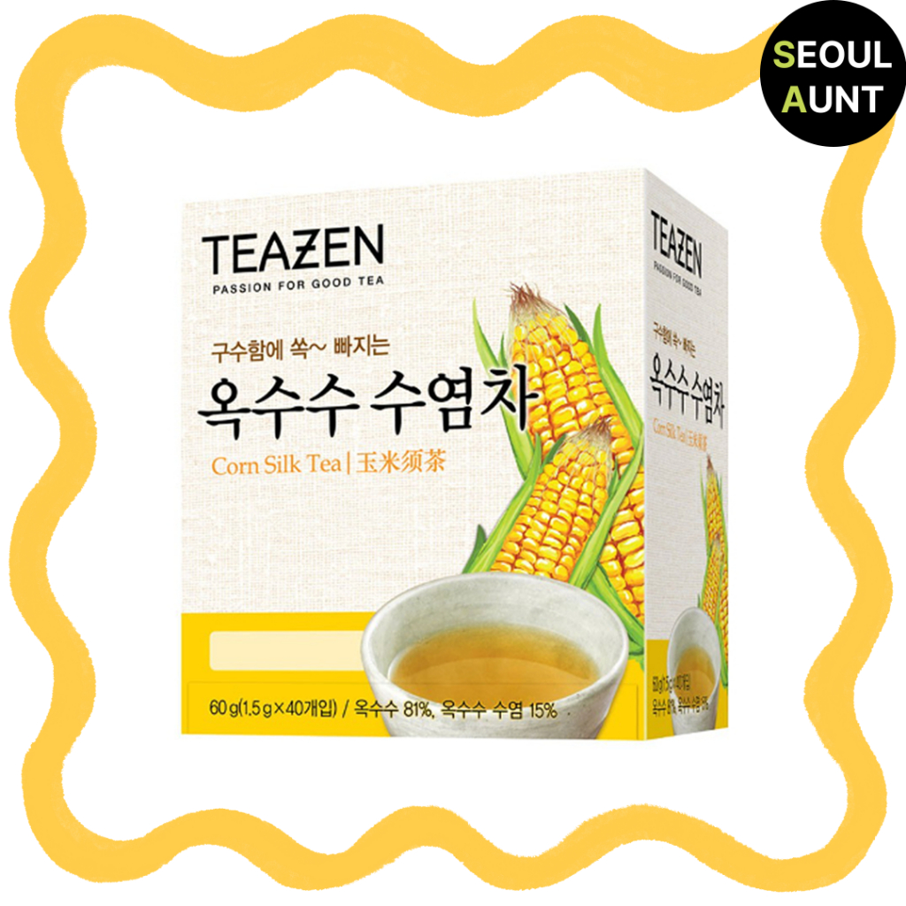 Corn Silk Tea 20T / 40T /100T / Korean corn tea / instant tea / Tea bag ...