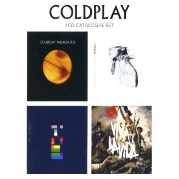 Coldplay Catalogue 1, 2, 3, 4 Album Set (4CD) | Shopee Malaysia