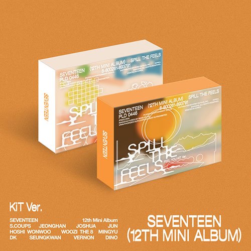 KIT ver.) SEVENTEEN [SPILL THE FEELS] 12th MINI ALBUM (14th Oct