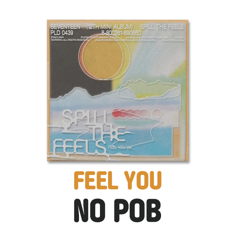 SEVENTEEN - 12th Mini Album [ SPILL THE FEELS ] | Shopee Malaysia