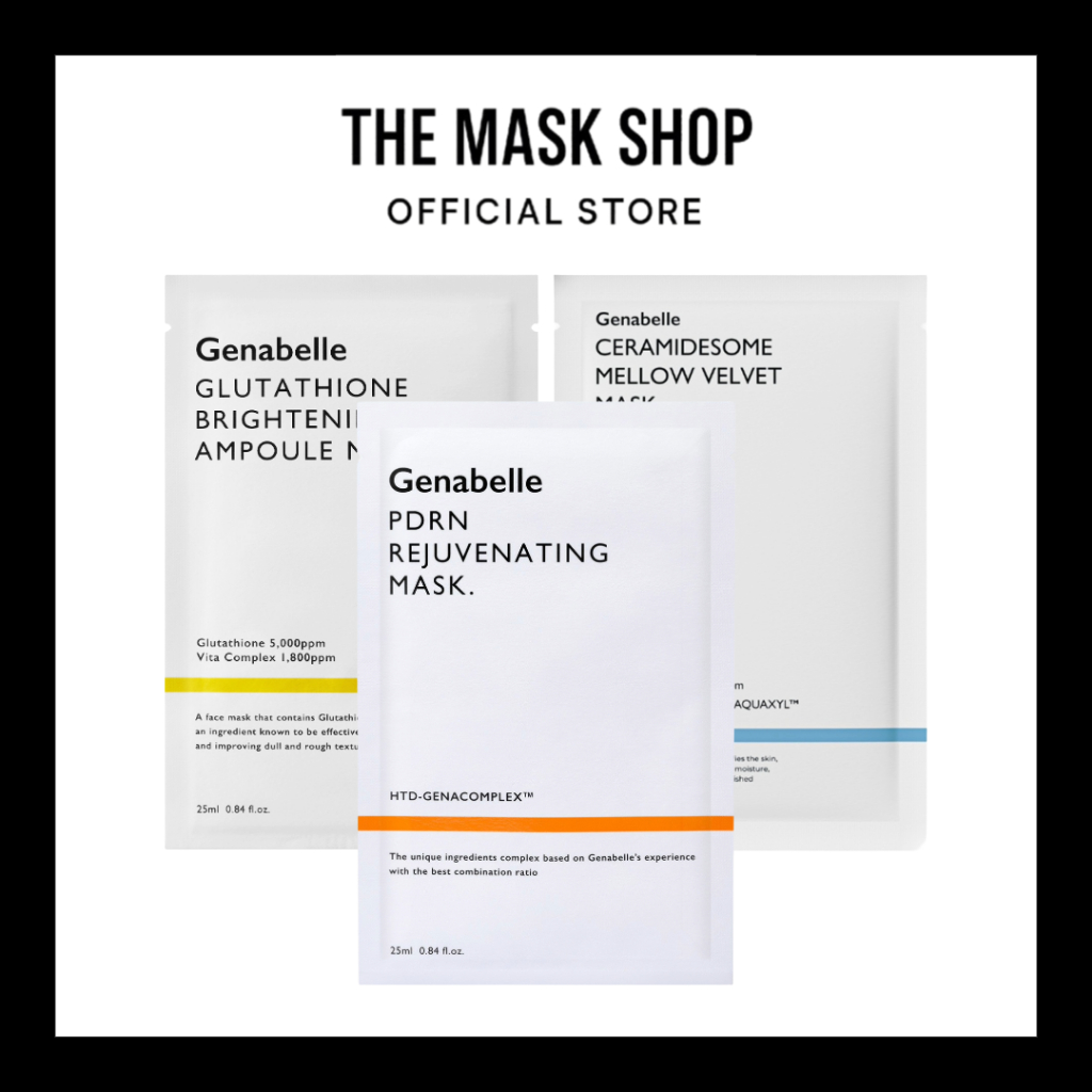 [Genabelle] PDRN Rejuvenating Mask - 1 Sheet (25ml) | Shopee Malaysia