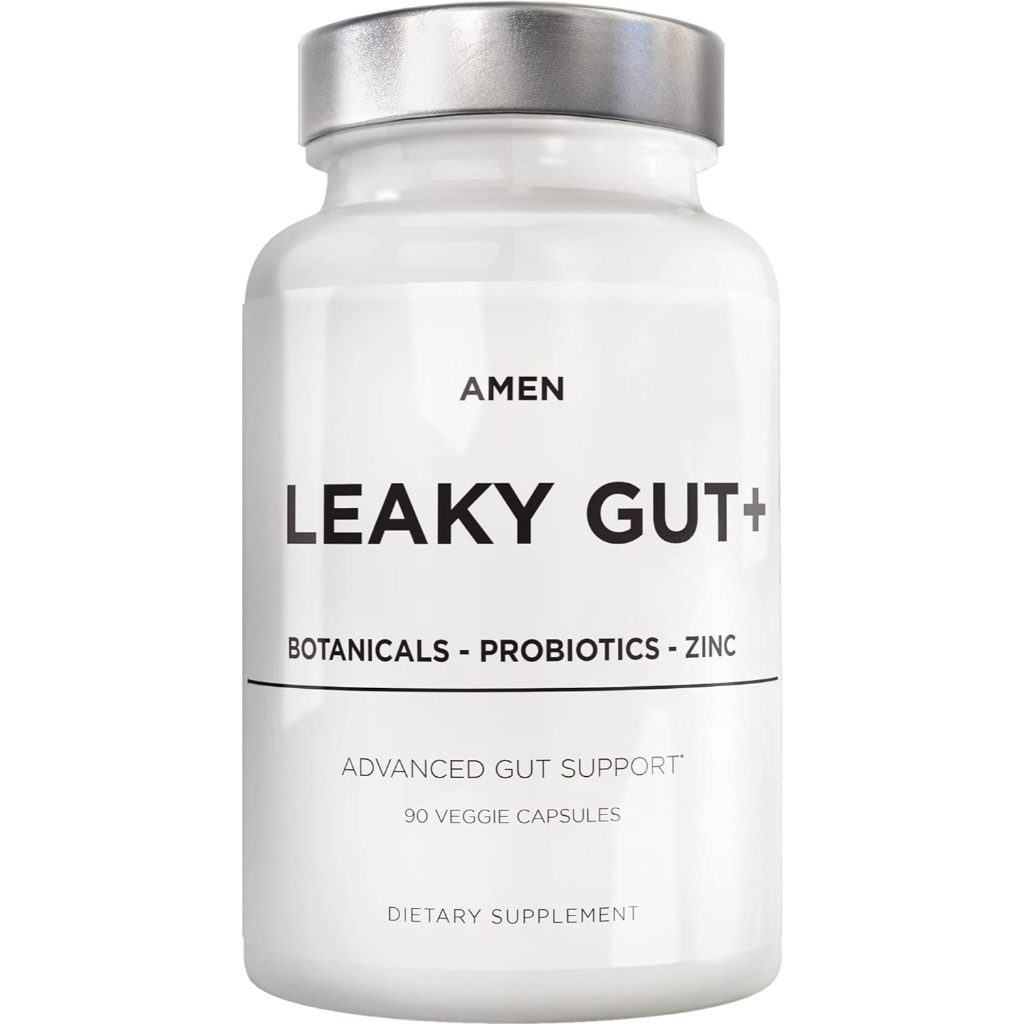 Amen Leaky Gut Supplement 90 Capsules Advanced Formula Bioavailable L