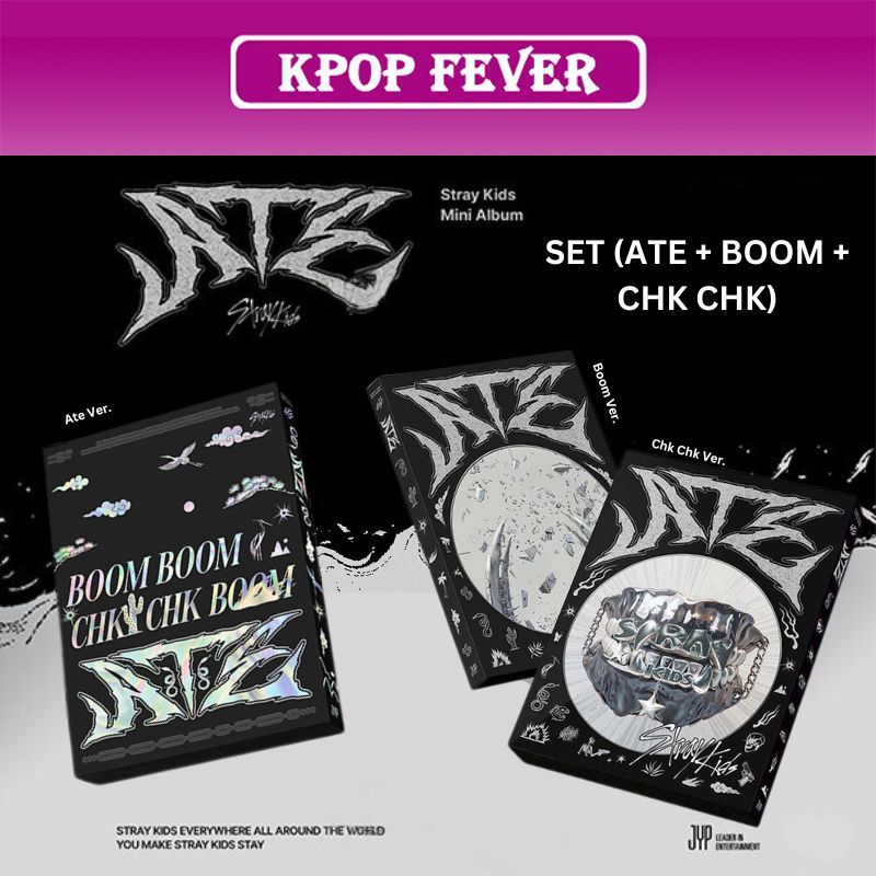Stray Kids - Album ATE (Chk Chk Ver.) Con Regalo Pre-Ordine: Poster E Sticker Pack + Fotocard Esclusive - Foto 8