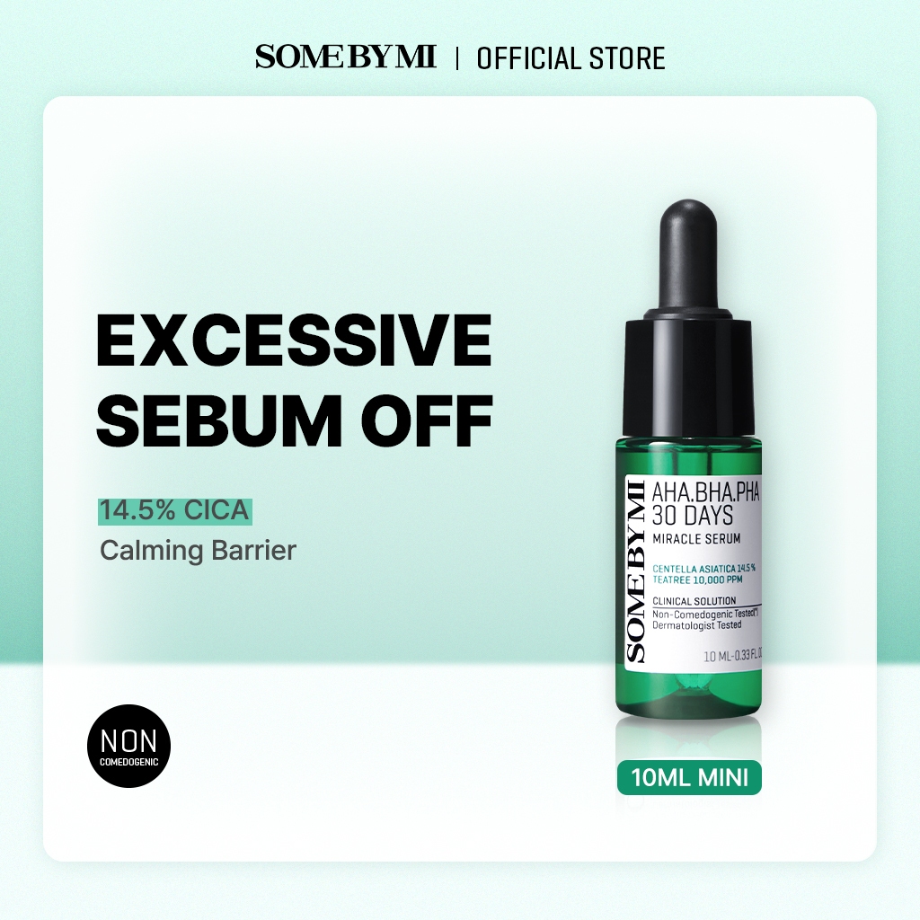 [MINI] SOME BY MI AHA BHA PHA 30 Days Miracle serum 10ml (Moisturizing ...