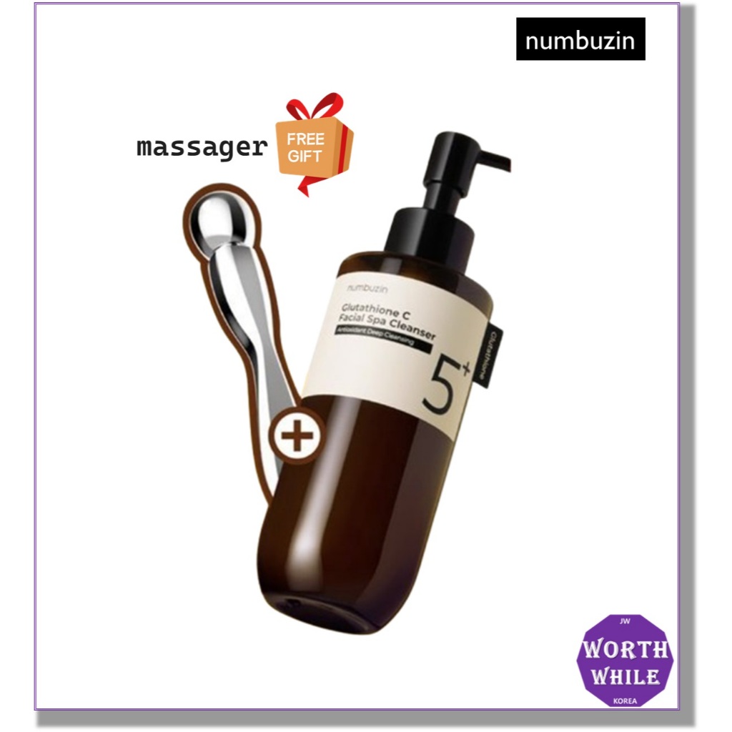 Numbuzin No. 5 Glutathione C Aroma Massage Deep Cleanser 200ml special (+  massage wand provided) | Shopee Malaysia