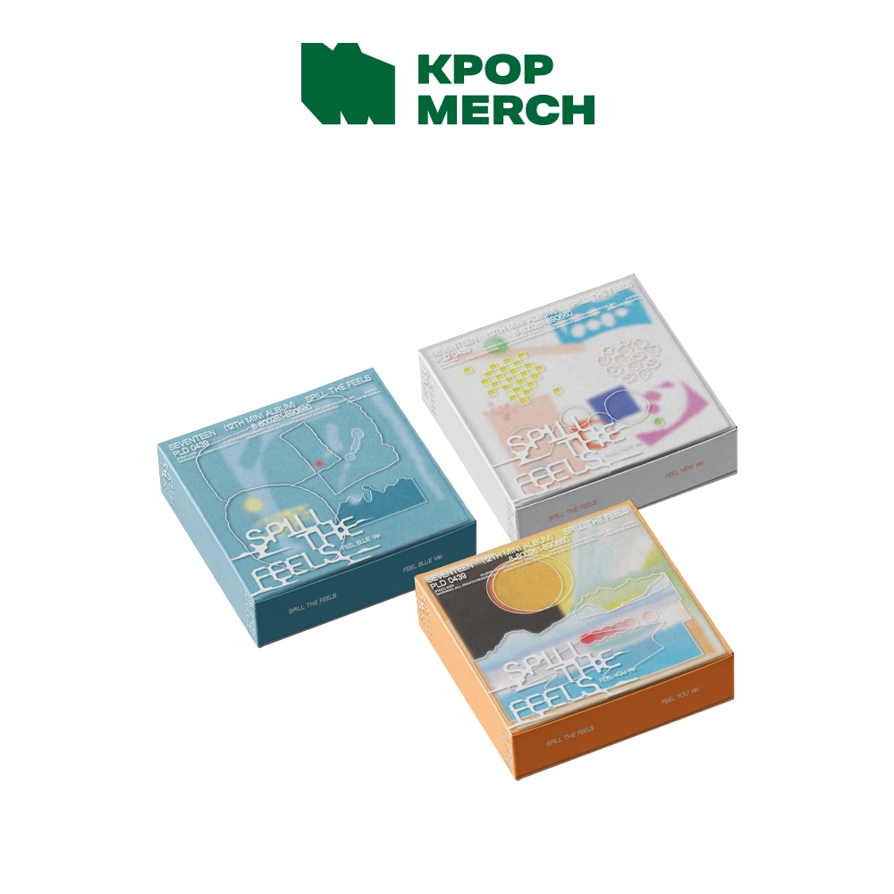 SEVENTEEN - 12th Mini Album [ Spill The Feels ] | Shopee Malaysia