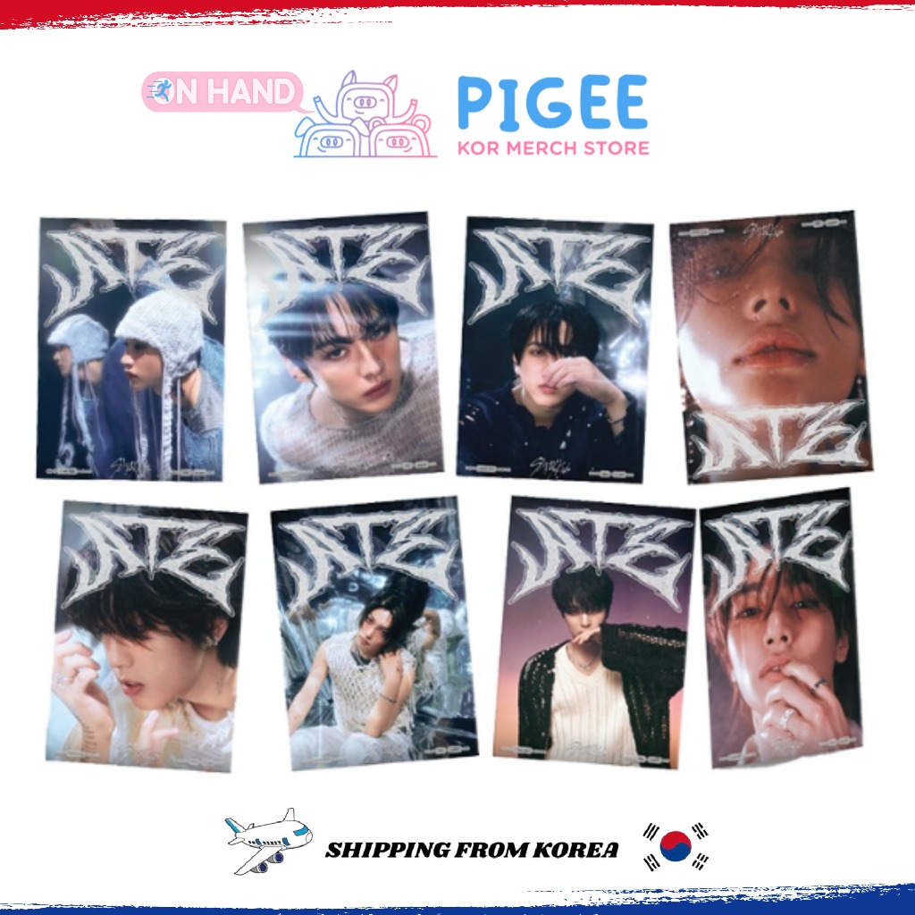 Stray Kids 9e Mini Album ATE Officiële Fotokaart Chk Chk Boom Accordeon Brief kopen vanaf een prijs van 1.7