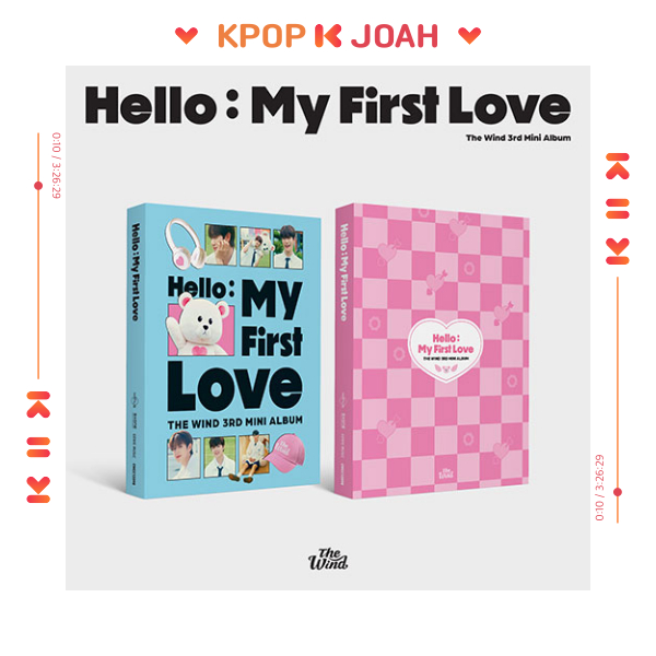 [2 SET] THE WIND [HELLO : MY FIRST LOVE] 3rd MINI ALBUM (8th Oct.2024 ...