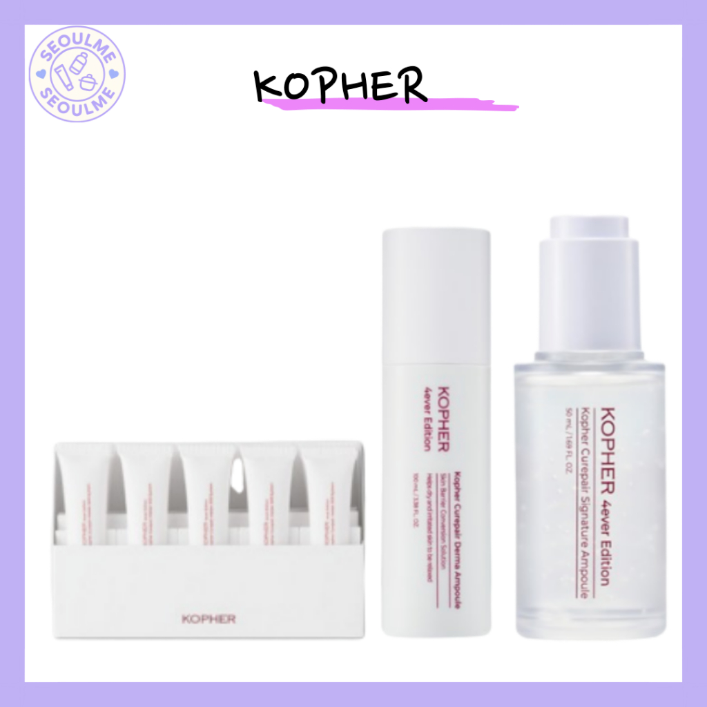 [KOPHER] Signature Ampoule Trio | Pore Hydration Ampoule 50ml + SOS ...