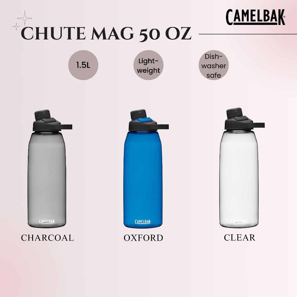 CAMELBAK Chute Mag - Gourde Avec Bouchon Magnétique Pratique Et Anti-Fuite