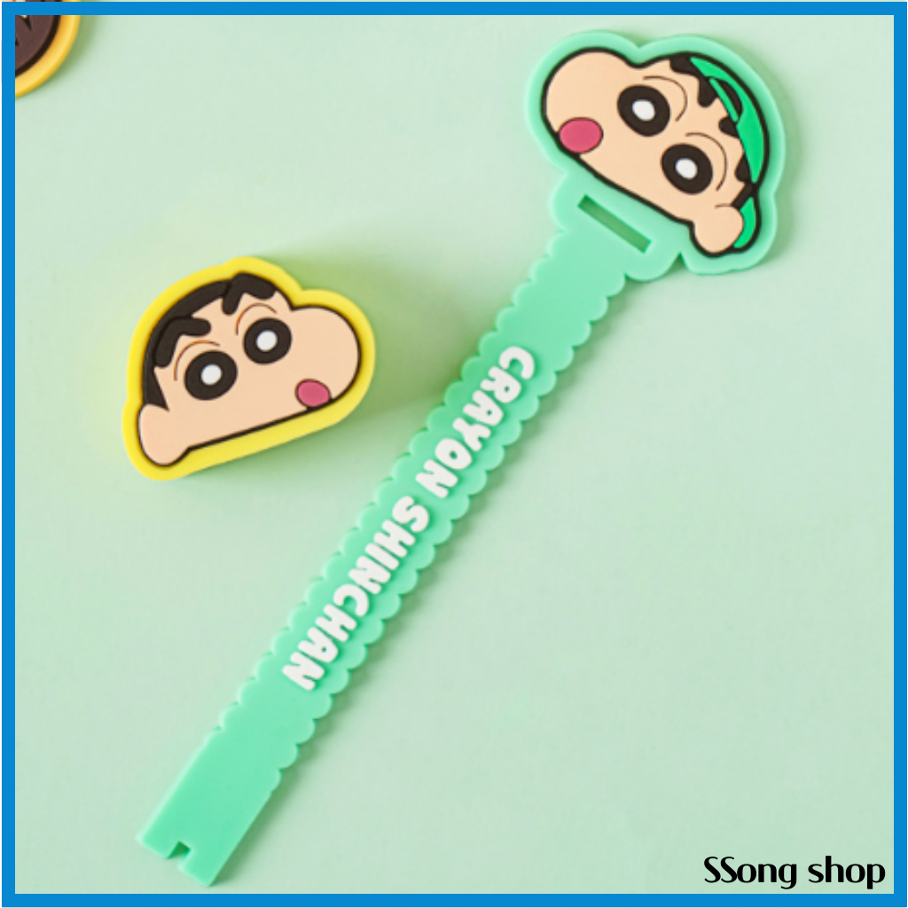 DAISO Korea Crayon Shin-chan Cable Organizer Set | Shopee Malaysia