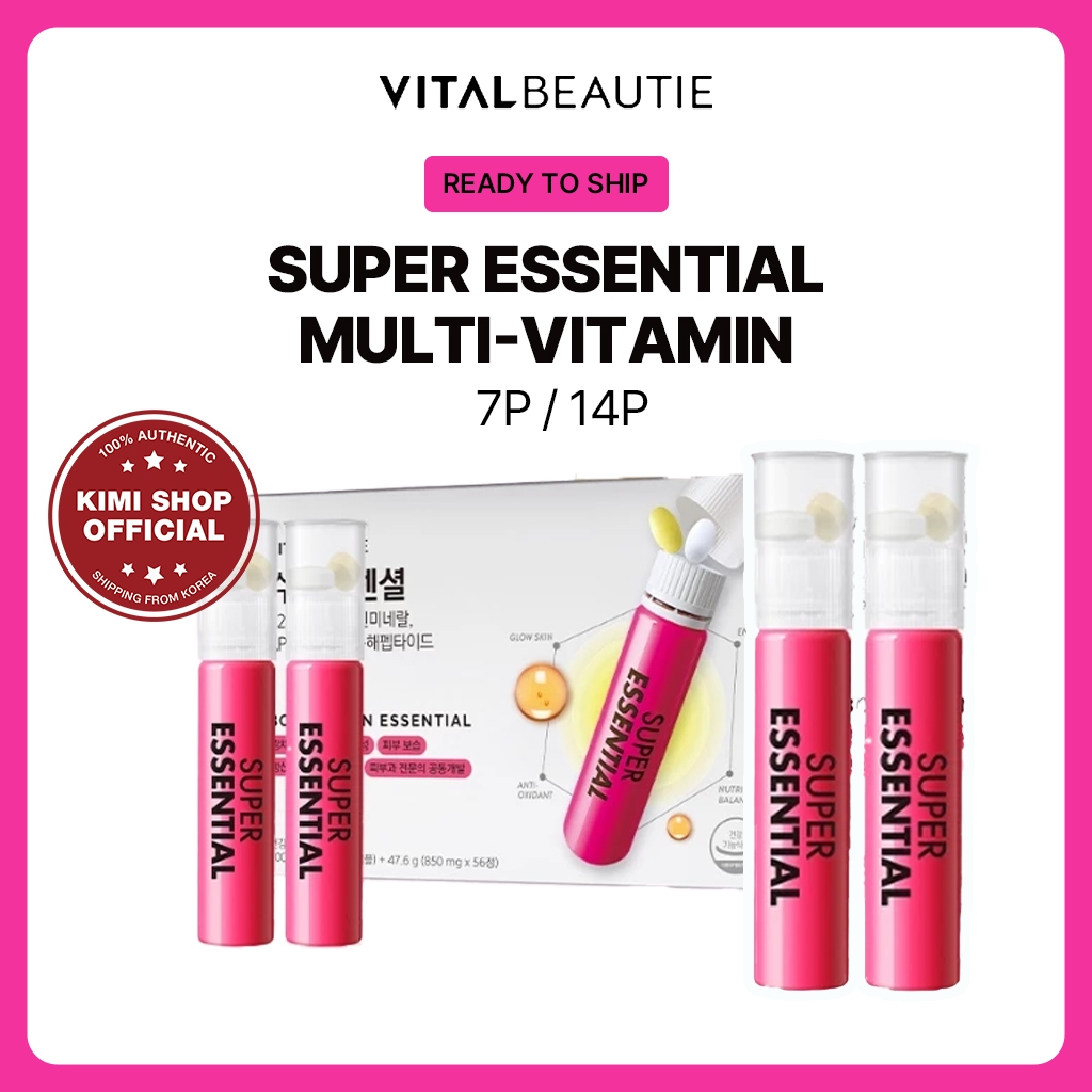 [VITALBEAUTIE] SUPER ESSENTIAL 7P 14P /Multi Vitamin All-in-One ...