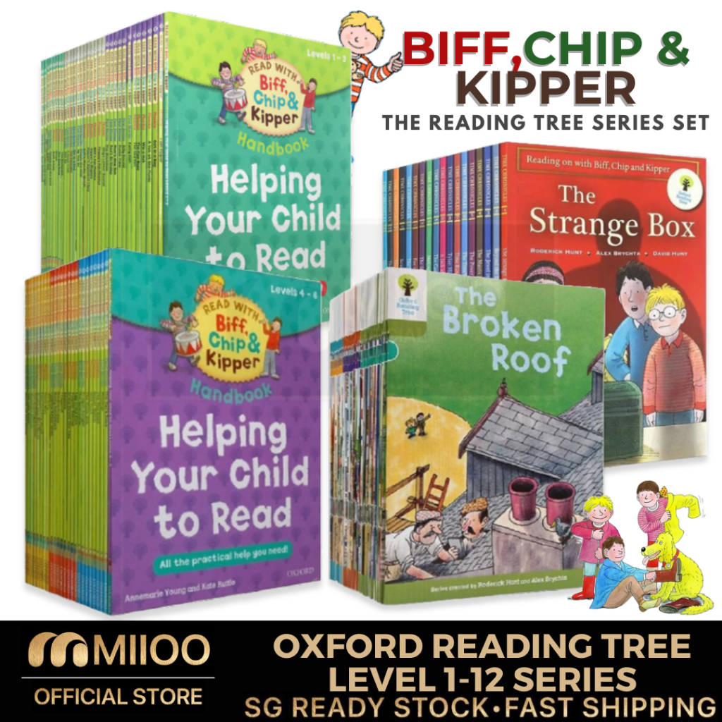 Oxford Reading Tree Level 1-3,4-6,7-9,10-12 Book Set Biff, Chipper And ...
