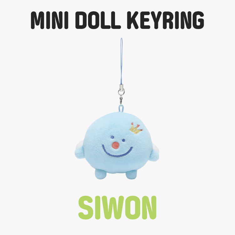 SUPER JUNIOR - Mini Doll Keyring [19th Anniversary] Official Merch