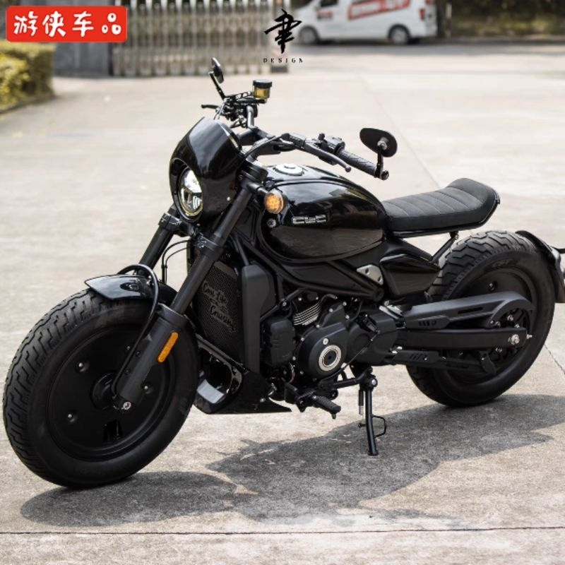 CFMOTO Chunfeng 450CLC modified special straight-up Harley-style ...
