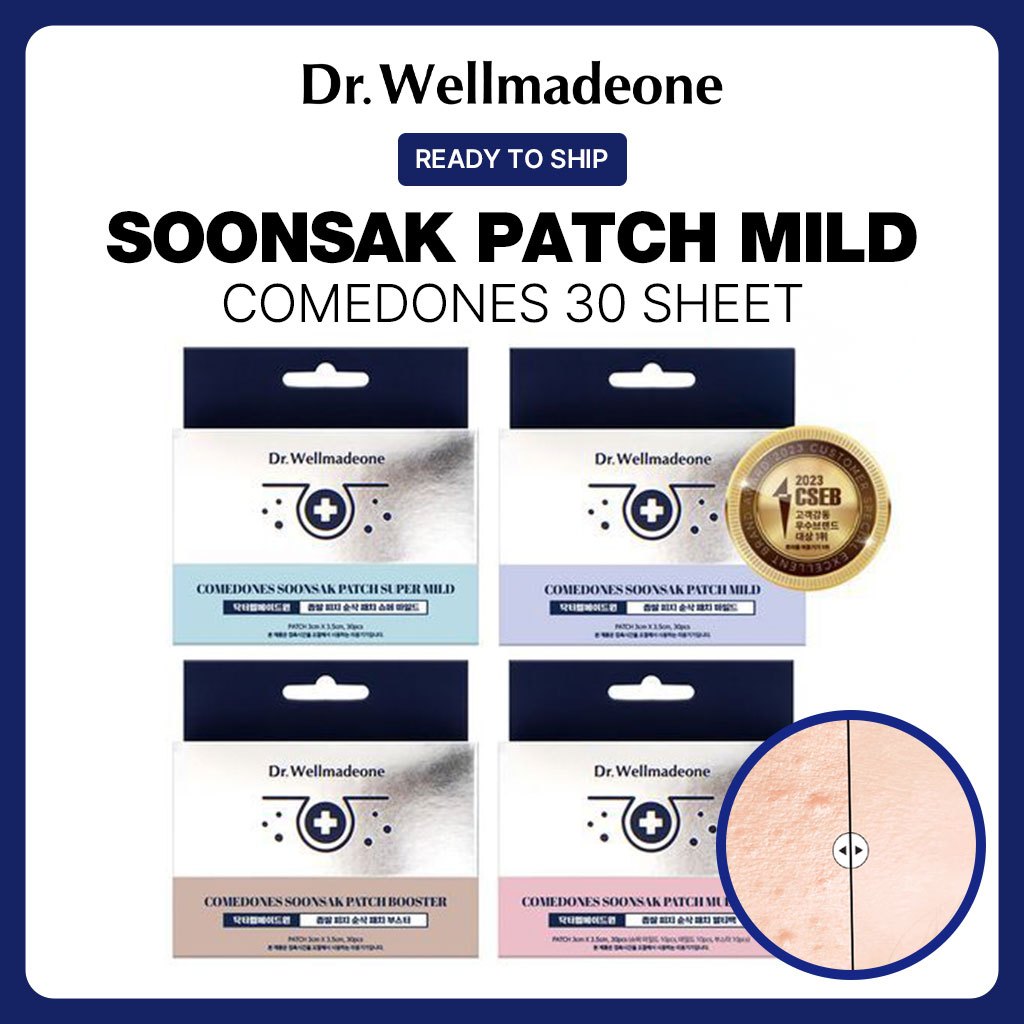 [Dr.Wellmadeone] Comedones Soonsak Patch Mild 30+10Sheets / Removing ...