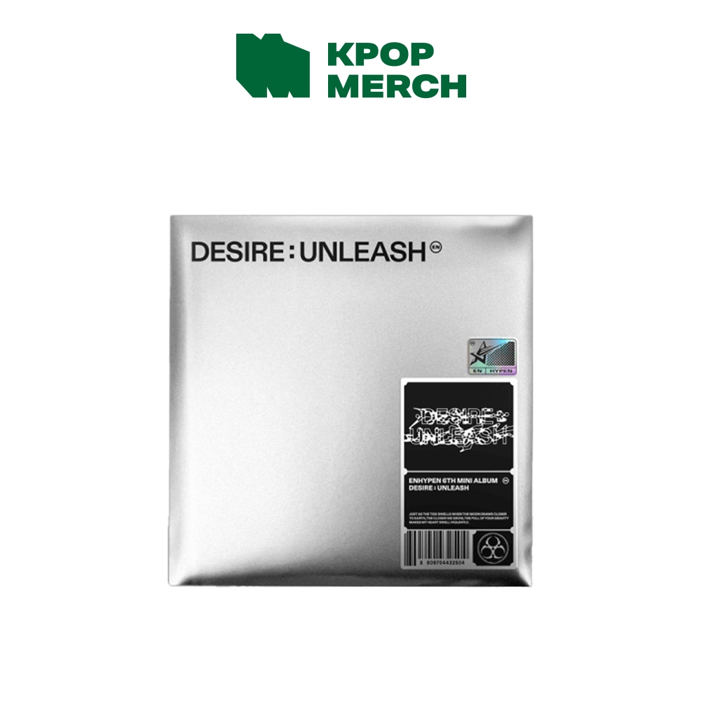 DESIRE UNLEASH 未開封 ヒスン KpopMerch Shopee ENHYPEN - 6th mini Album [ Desire Unleash ]_Engene version