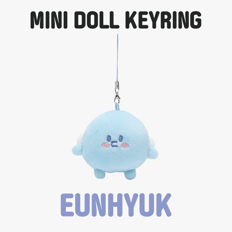 SUPER JUNIOR - Mini Doll Keyring [19th Anniversary] Official Merch